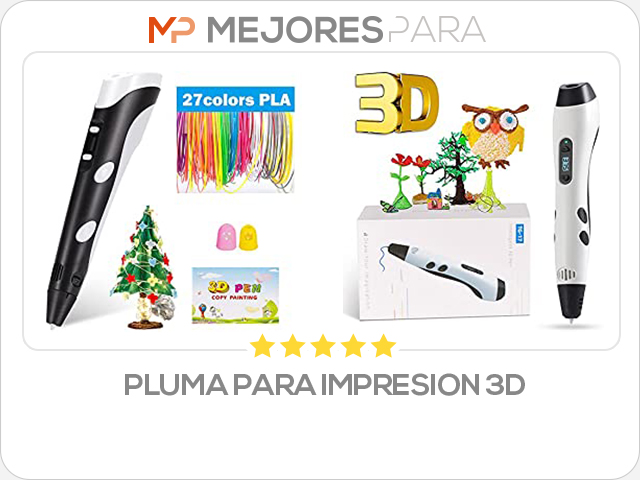 pluma para impresion 3d