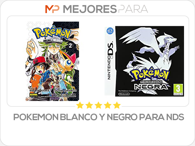 pokemon blanco y negro para nds