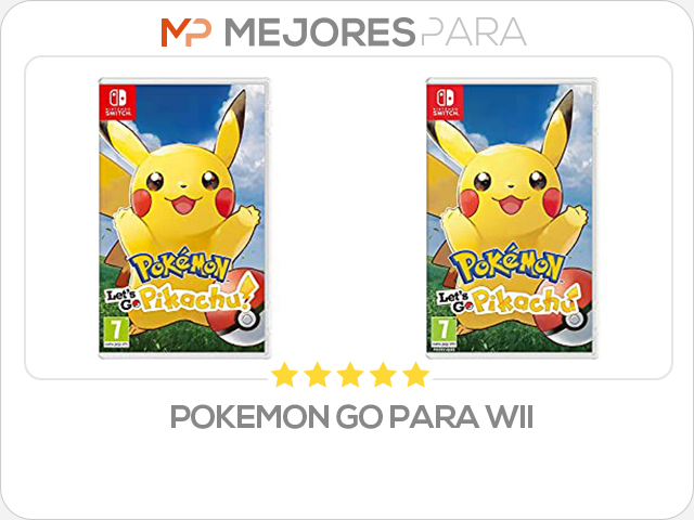 pokemon go para wii