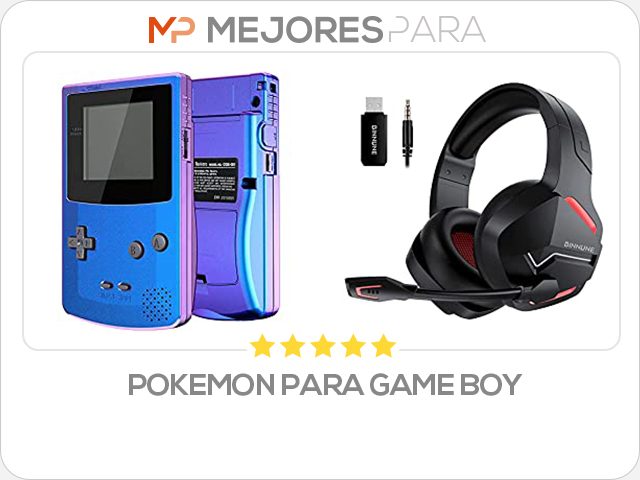 pokemon para game boy