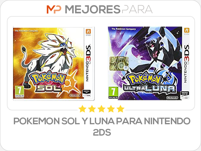 pokemon sol y luna para nintendo 2ds