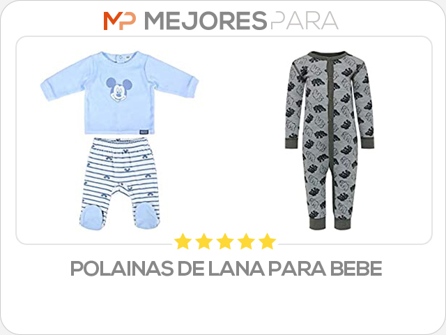 polainas de lana para bebe