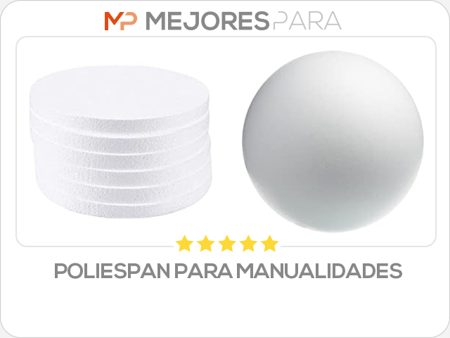 poliespan para manualidades