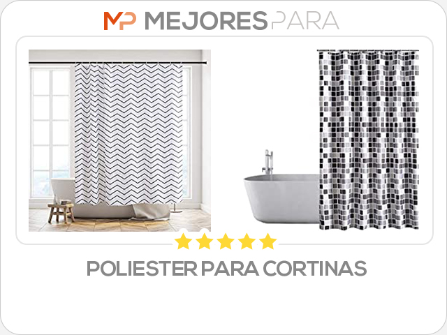 poliester para cortinas