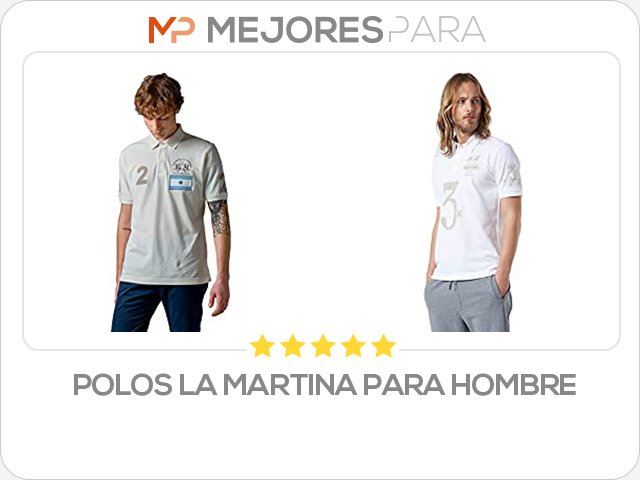 polos la martina para hombre