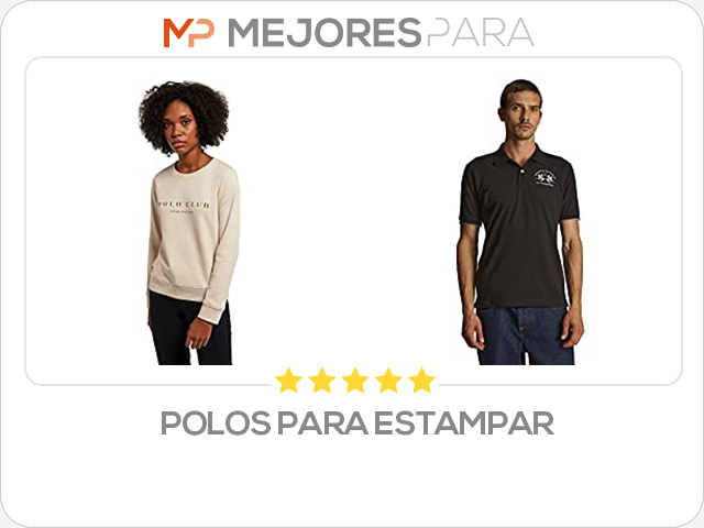 polos para estampar