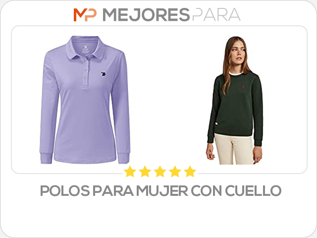 polos para mujer con cuello