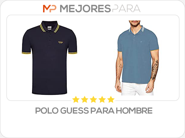 polo guess para hombre