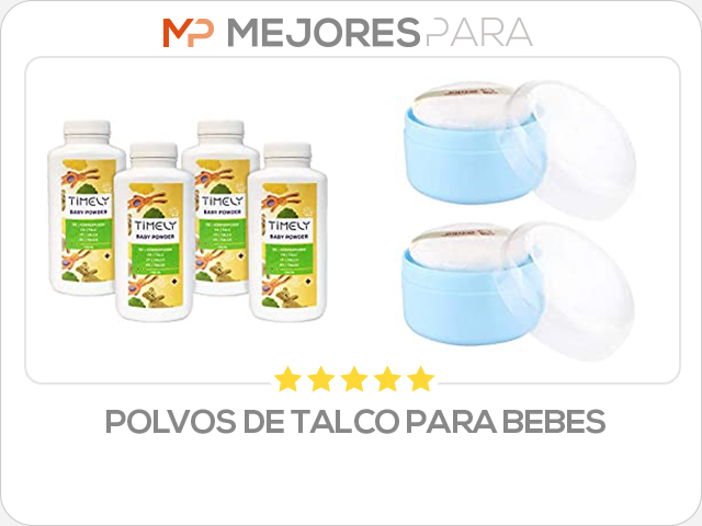 polvos de talco para bebes