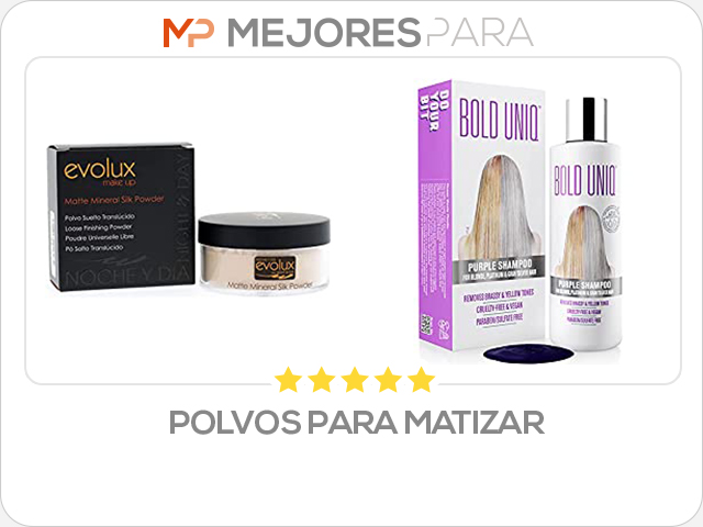 polvos para matizar