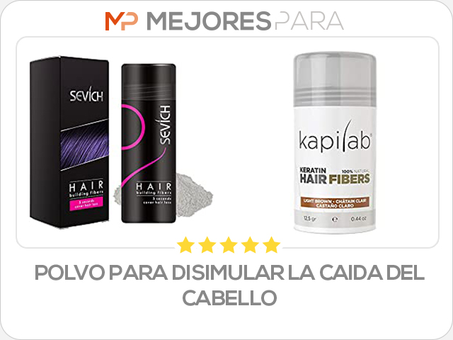 polvo para disimular la caida del cabello