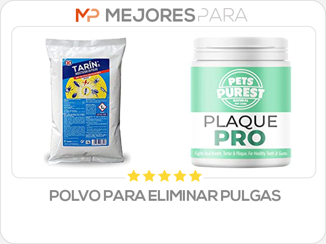 polvo para eliminar pulgas