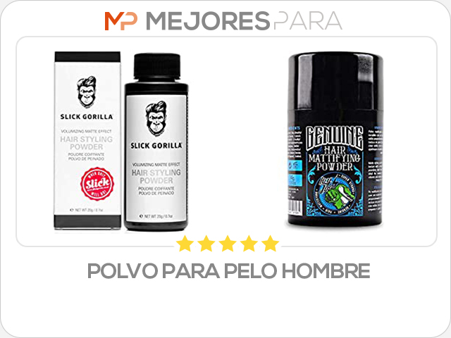 polvo para pelo hombre