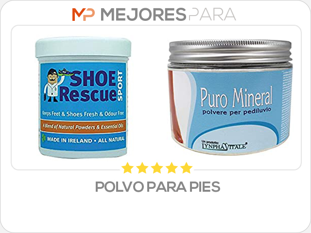 polvo para pies