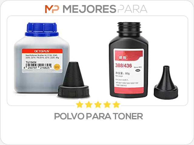 polvo para toner