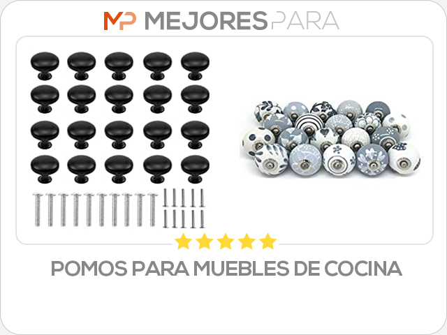 pomos para muebles de cocina