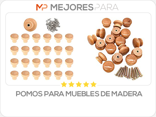 pomos para muebles de madera