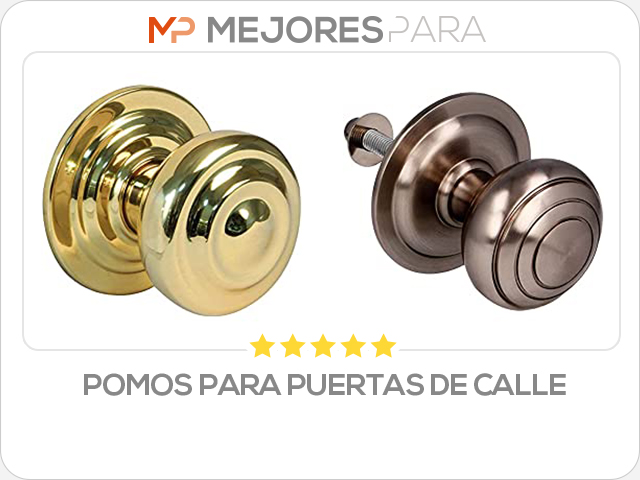 pomos para puertas de calle