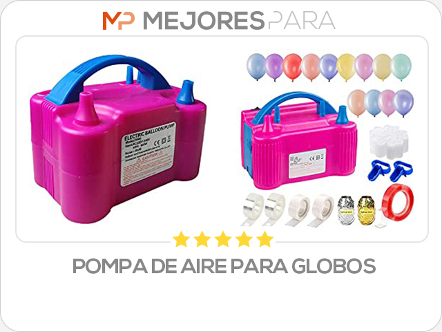 pompa de aire para globos