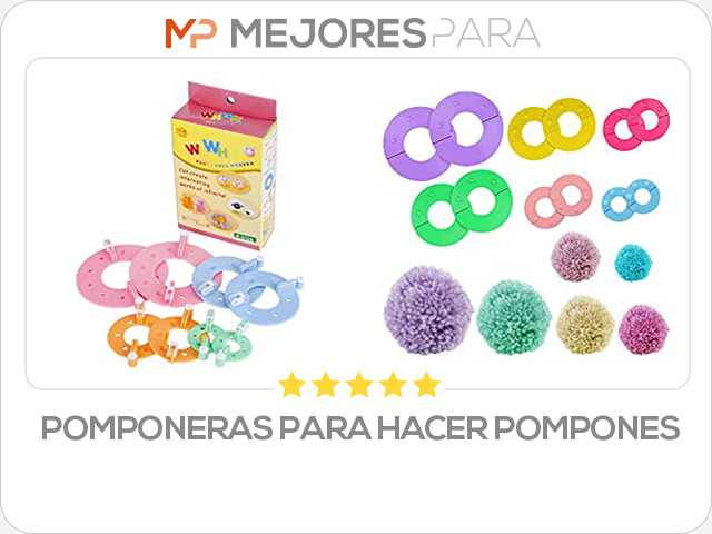 pomponeras para hacer pompones