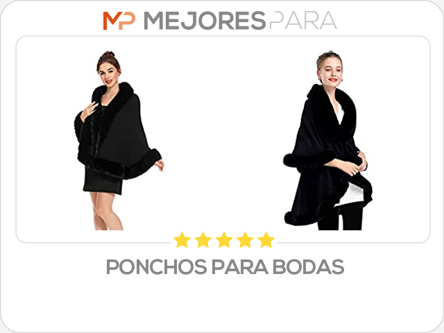 ponchos para bodas