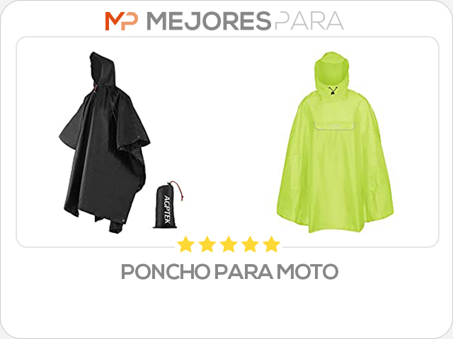 poncho para moto