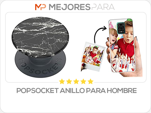 popsocket anillo para hombre