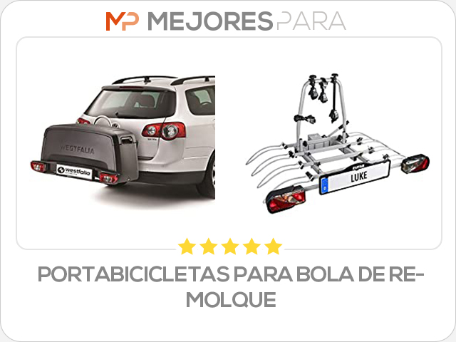 portabicicletas para bola de remolque