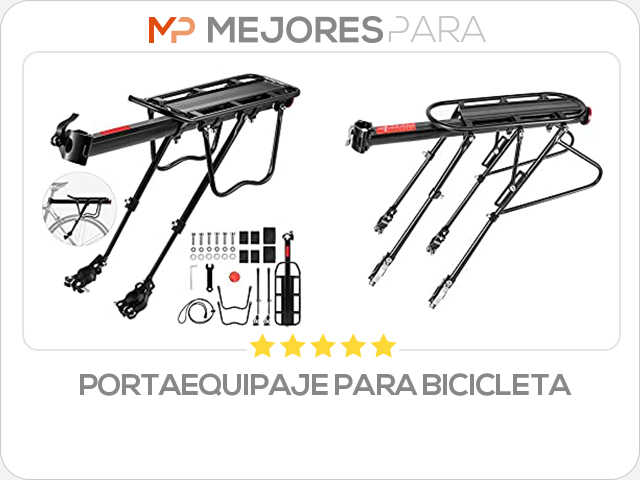 portaequipaje para bicicleta