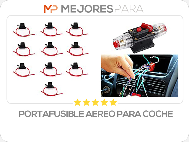 portafusible aereo para coche