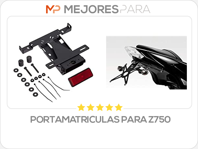 portamatriculas para z750