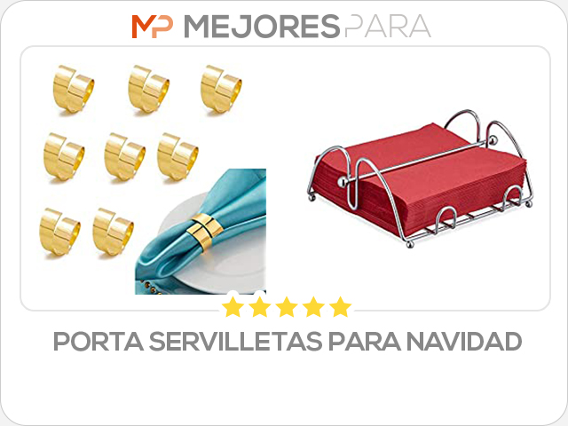 porta servilletas para navidad