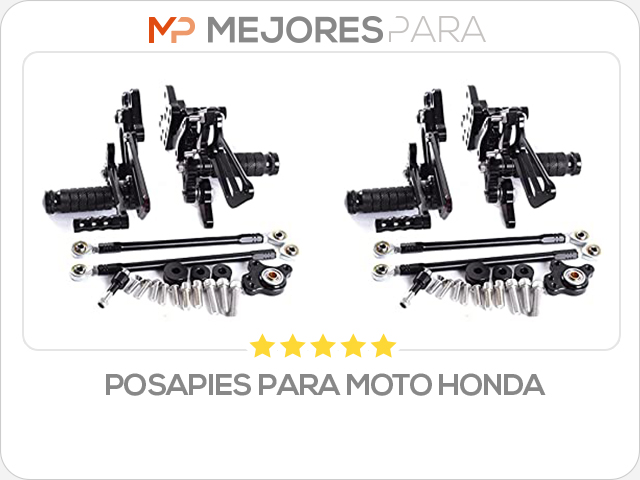 posapies para moto honda