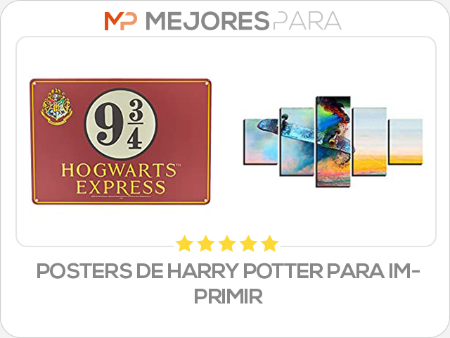 posters de harry potter para imprimir