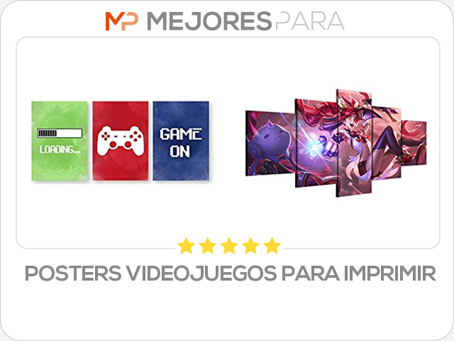 posters videojuegos para imprimir