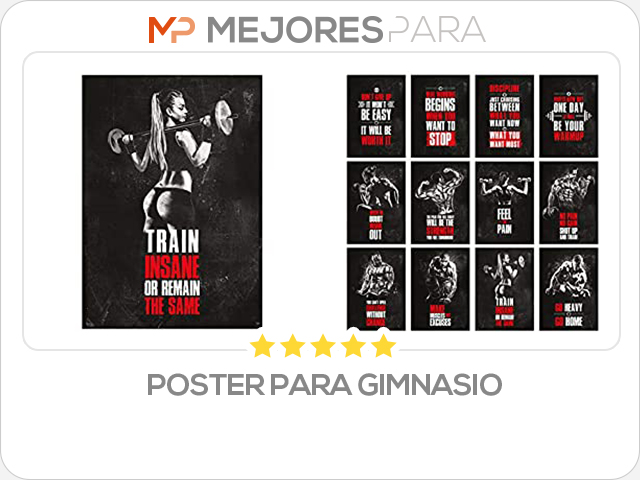 poster para gimnasio