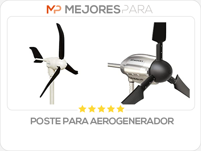 poste para aerogenerador