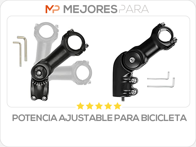 potencia ajustable para bicicleta