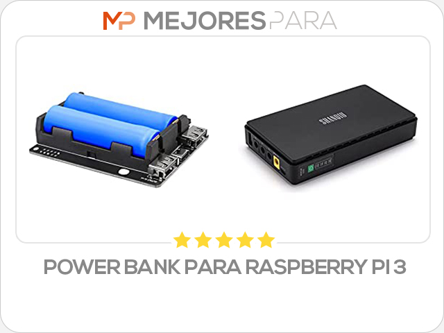 power bank para raspberry pi 3