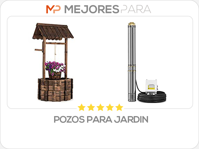 pozos para jardin