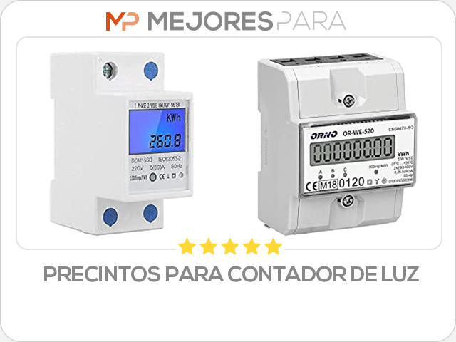 Precintos para contador de luz