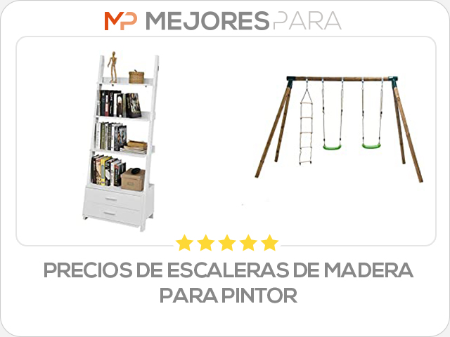 precios de escaleras de madera para pintor