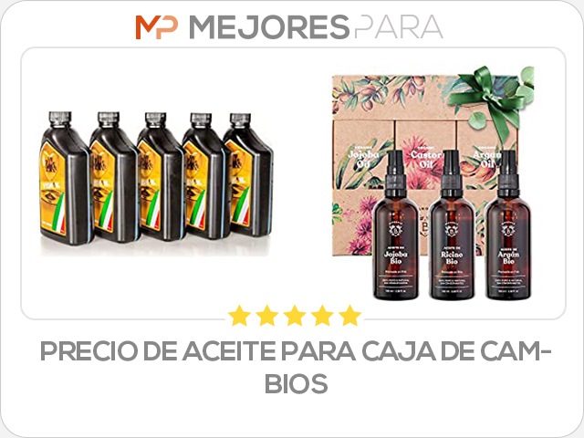 precio de aceite para caja de cambios