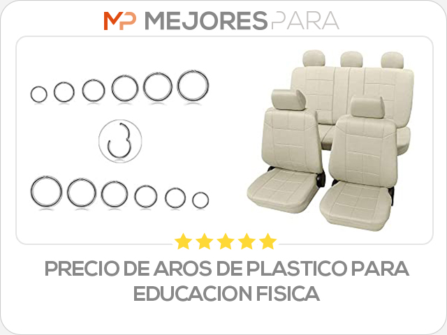 precio de aros de plastico para educacion fisica