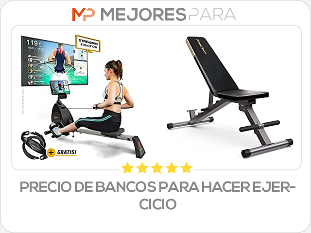 precio de bancos para hacer ejercicio