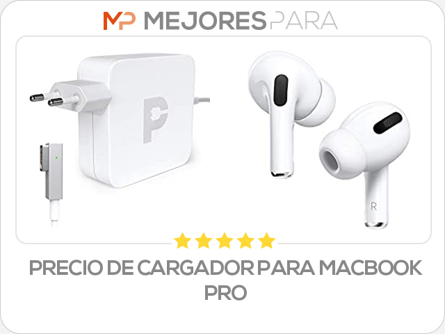 precio de cargador para macbook pro