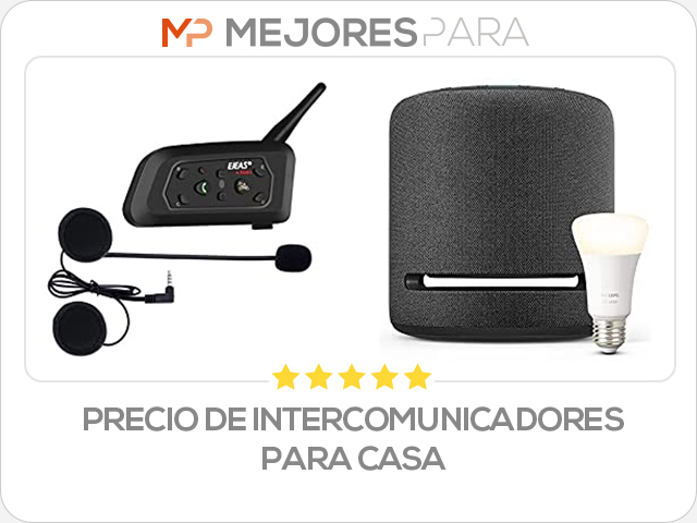 precio de intercomunicadores para casa