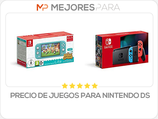 precio de juegos para nintendo ds