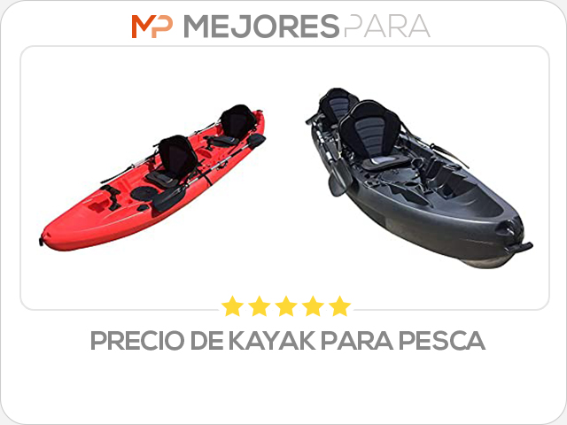 precio de kayak para pesca