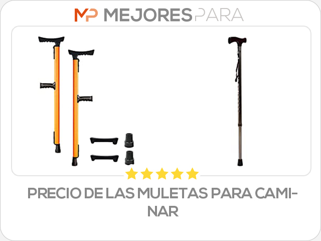 precio de las muletas para caminar